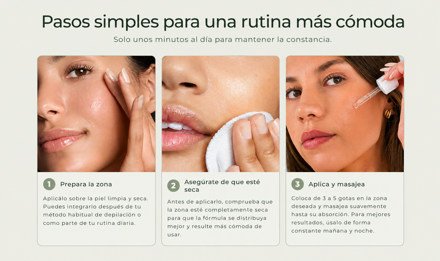 Serum post depilación | Más días sintiéndote cómoda en tu propia piel