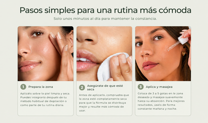 Serum post depilación | Más días sintiéndote cómoda en tu propia piel